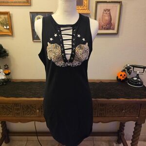 Guess Leopard Bodycon Dress